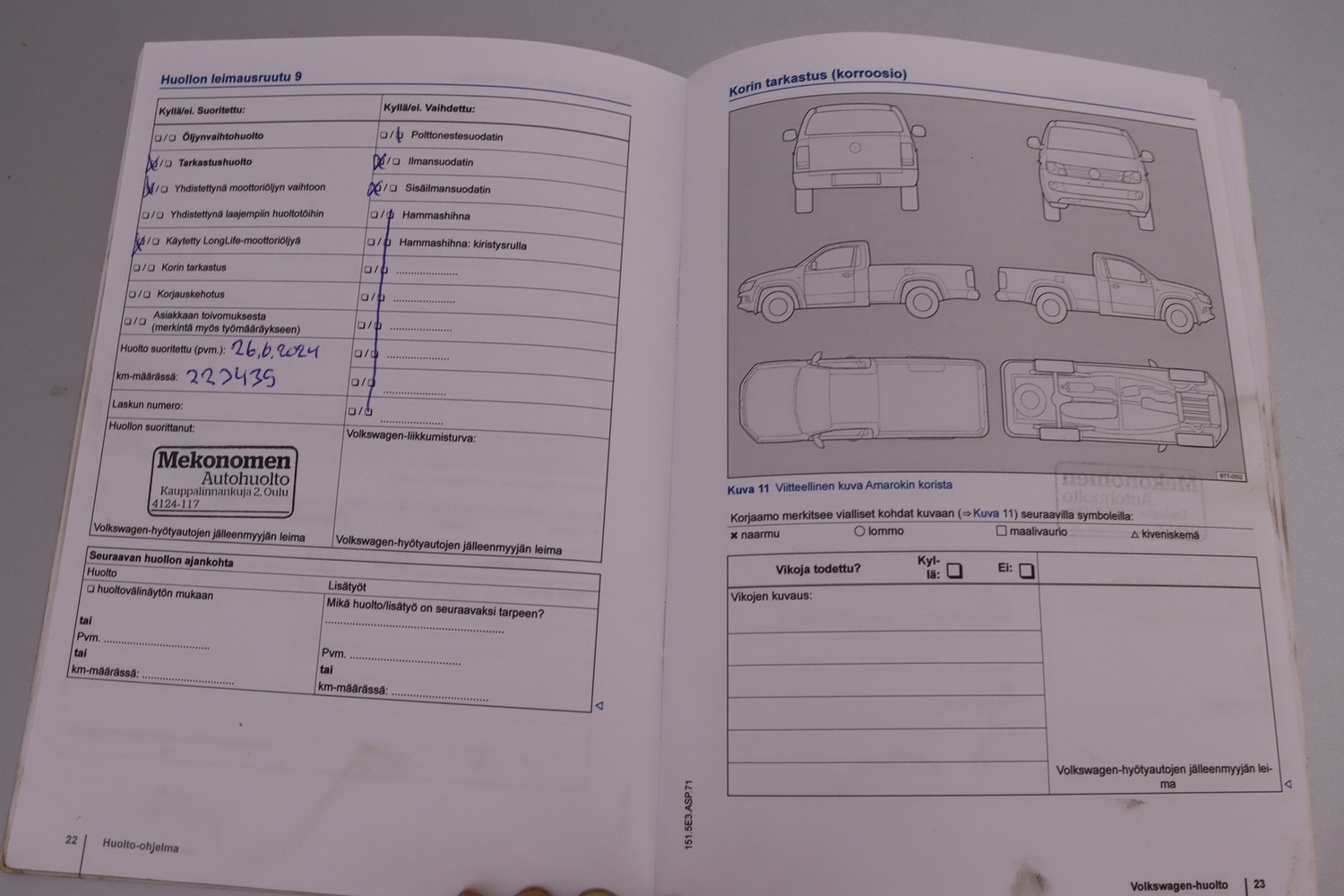 Volkswagen Amarok vaihtoauto