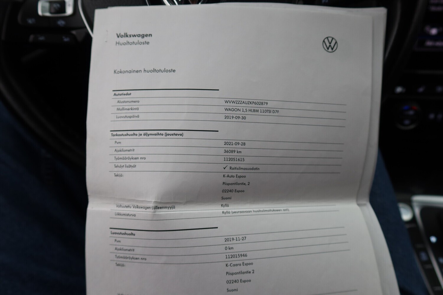 Volkswagen Golf vaihtoauto