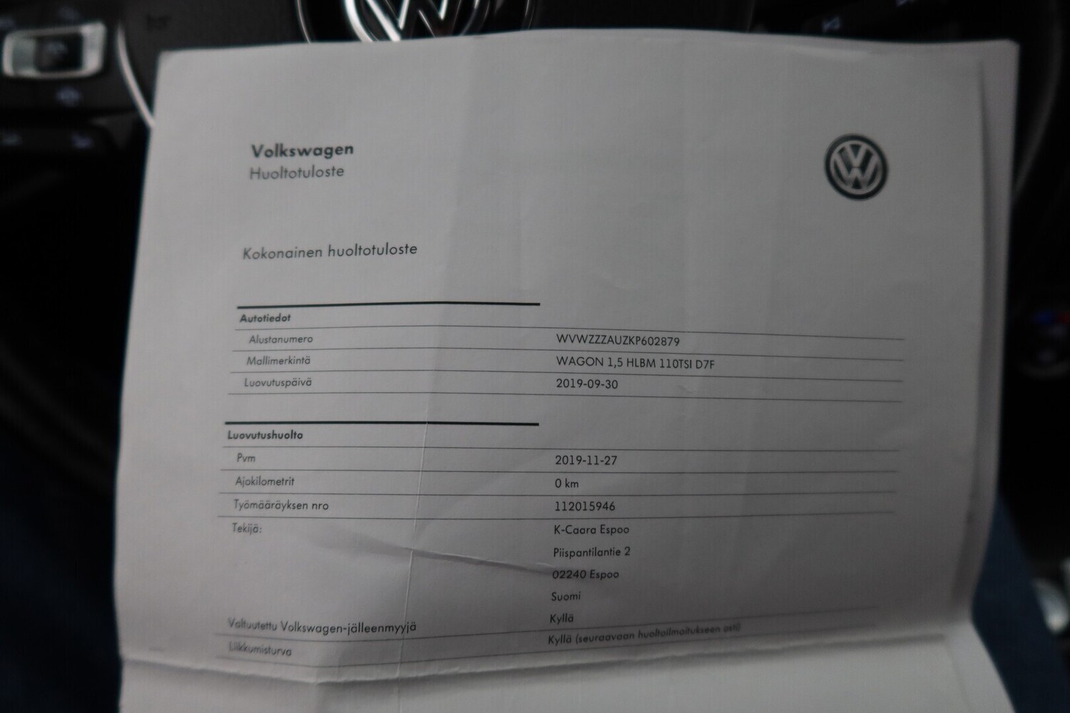 Volkswagen Golf vaihtoauto