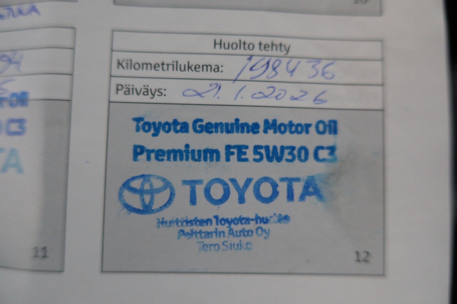 Toyota Avensis vaihtoauto