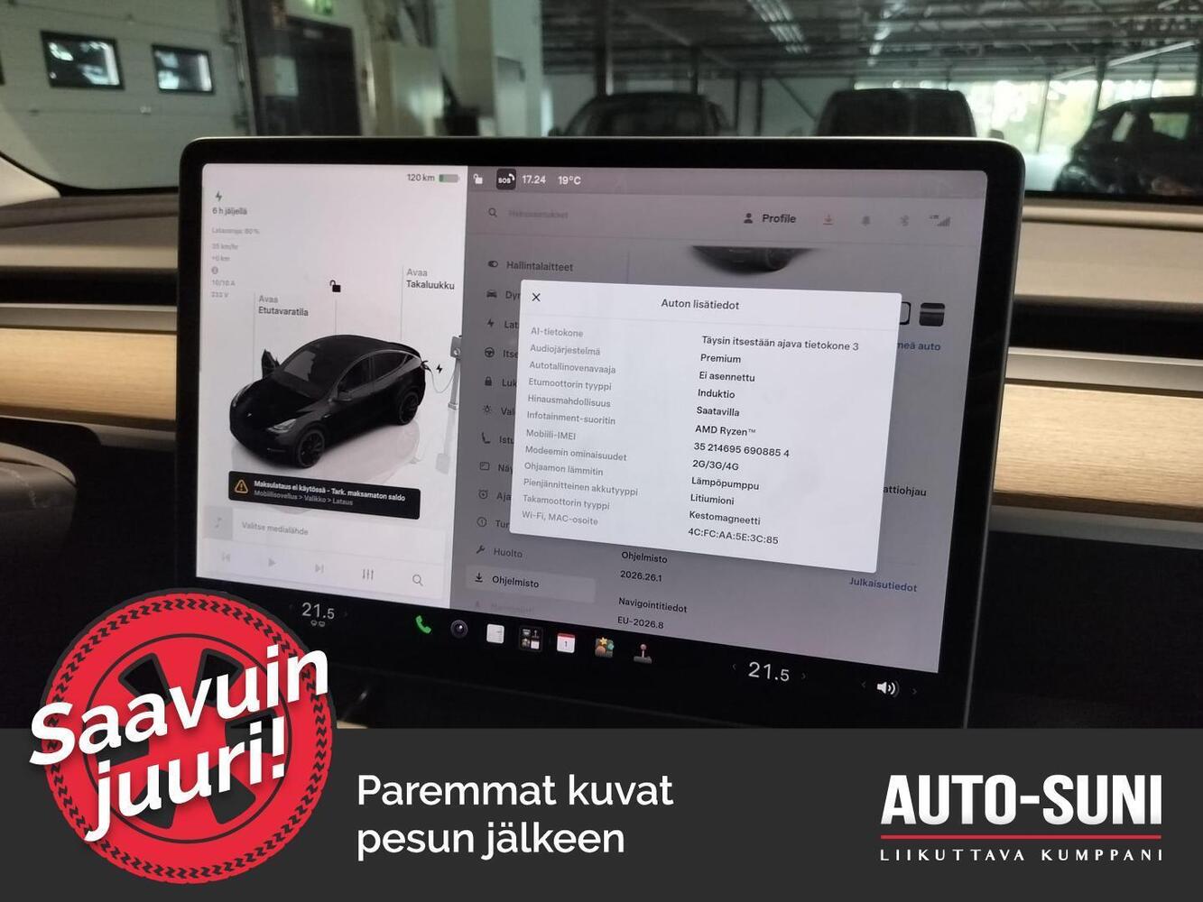 Tesla Model Y vaihtoauto