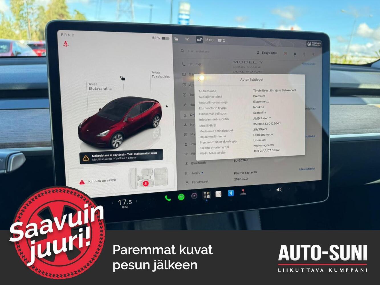 Tesla Model Y vaihtoauto