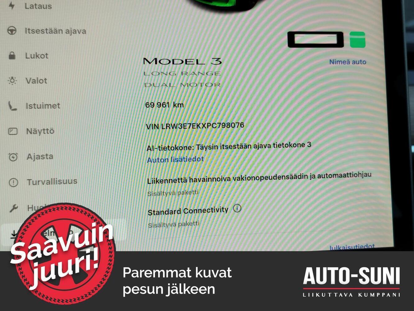 Tesla Model 3 vaihtoauto