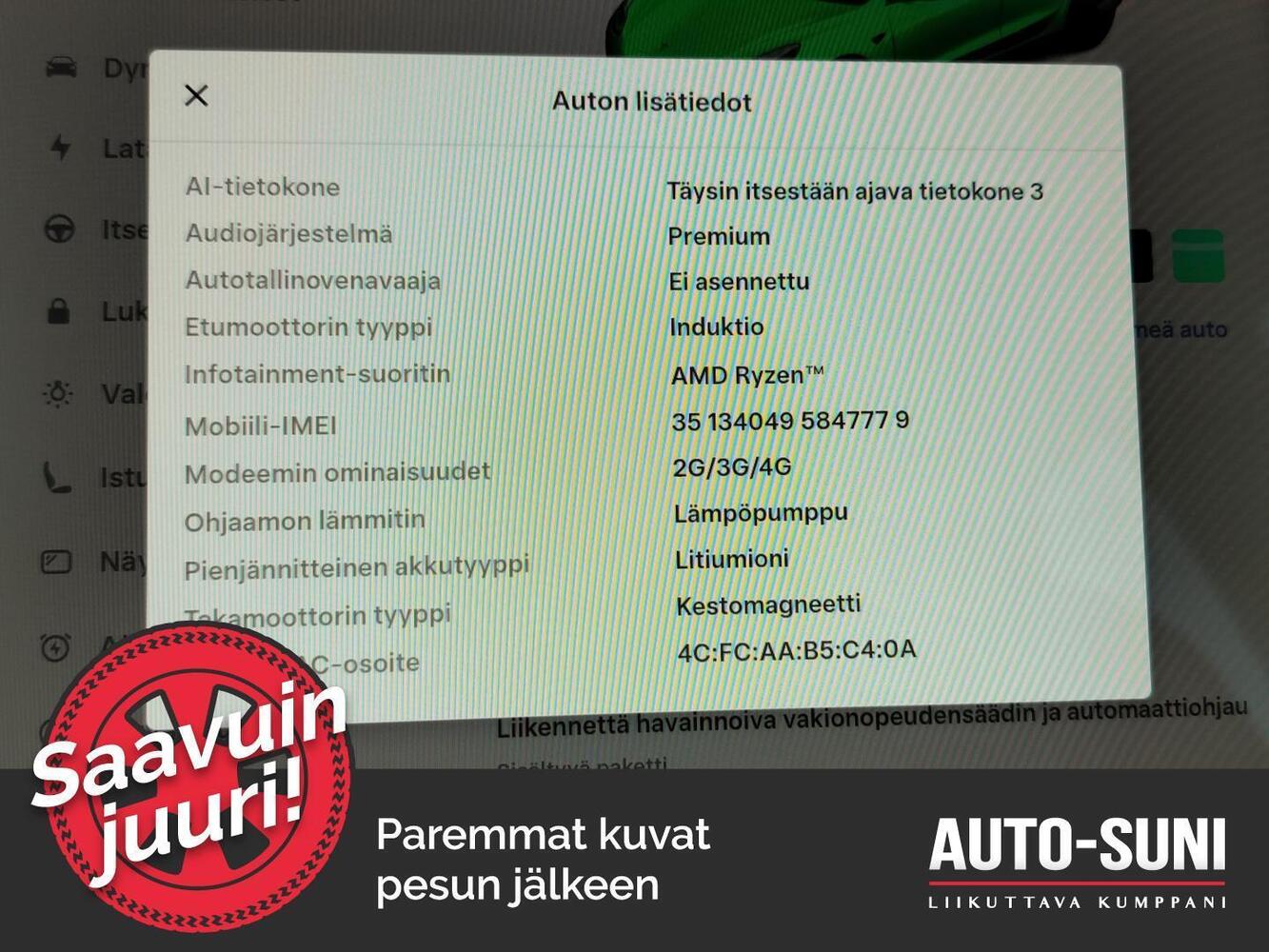 Tesla Model 3 vaihtoauto