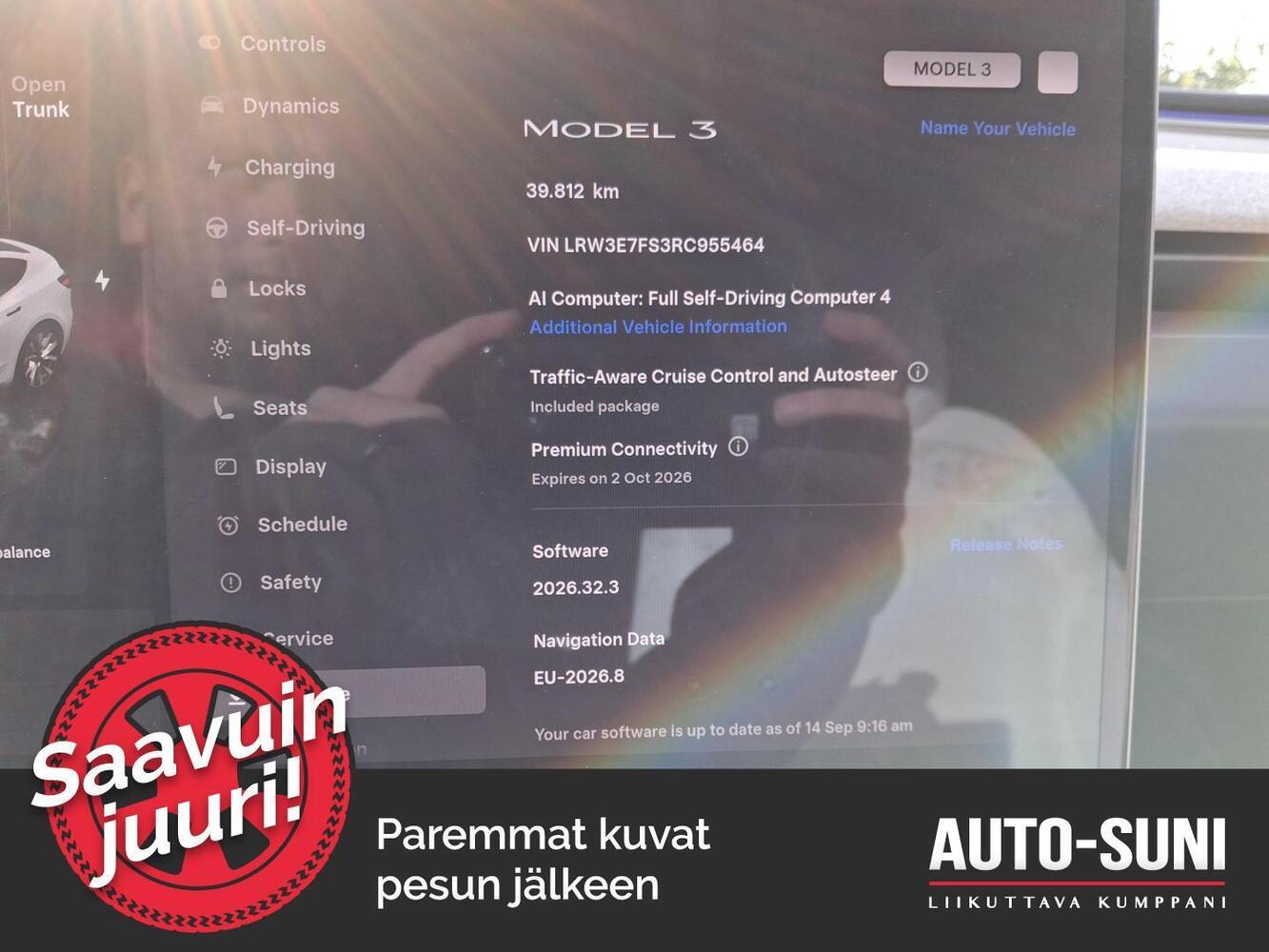 Tesla Model 3 vaihtoauto