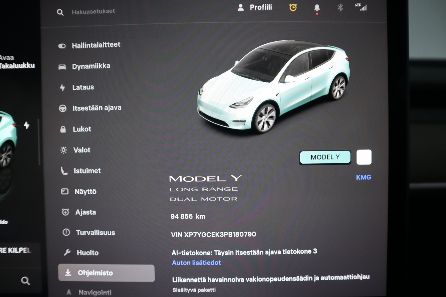 Tesla Model Y vaihtoauto