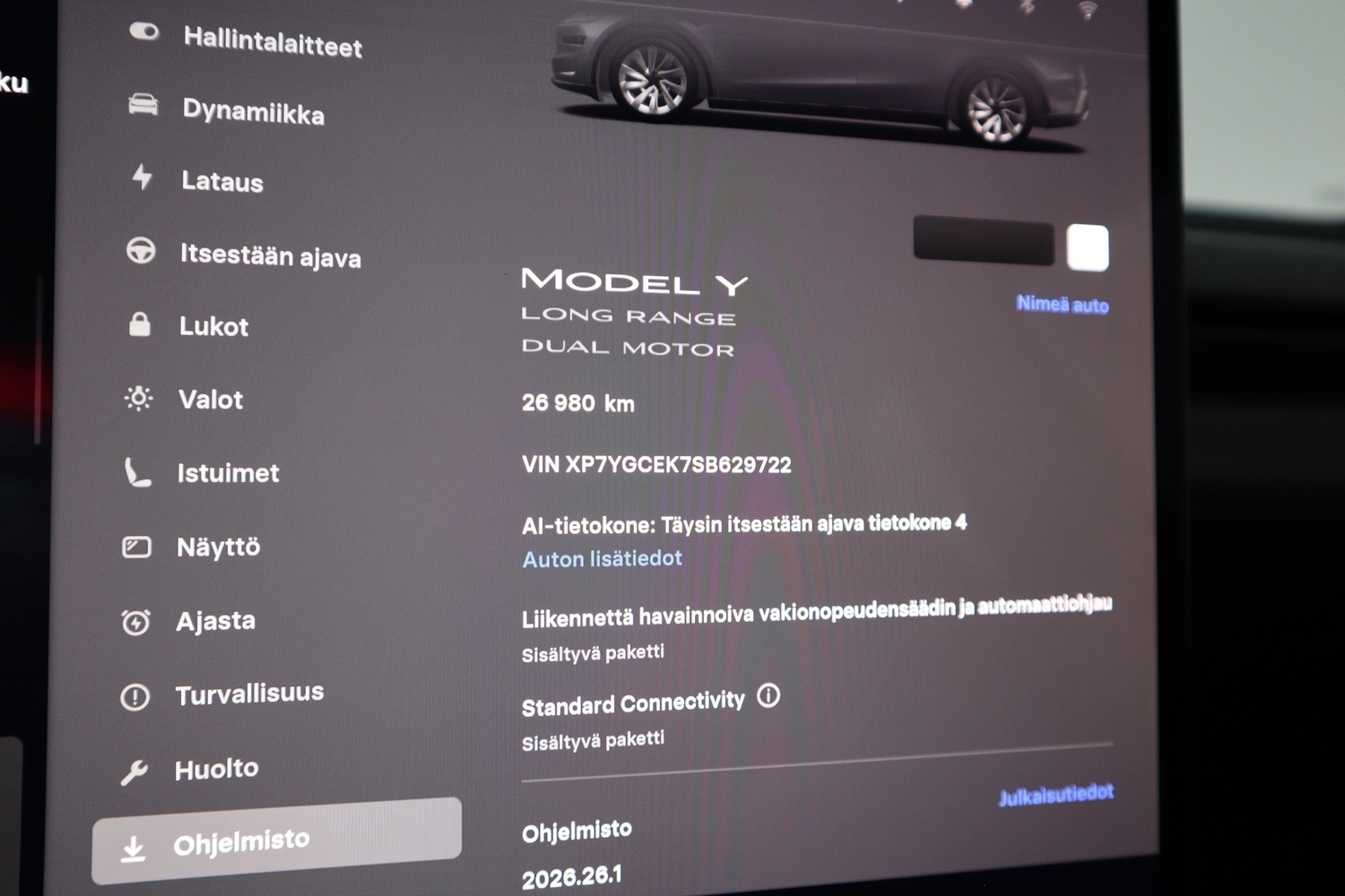Tesla Model Y vaihtoauto