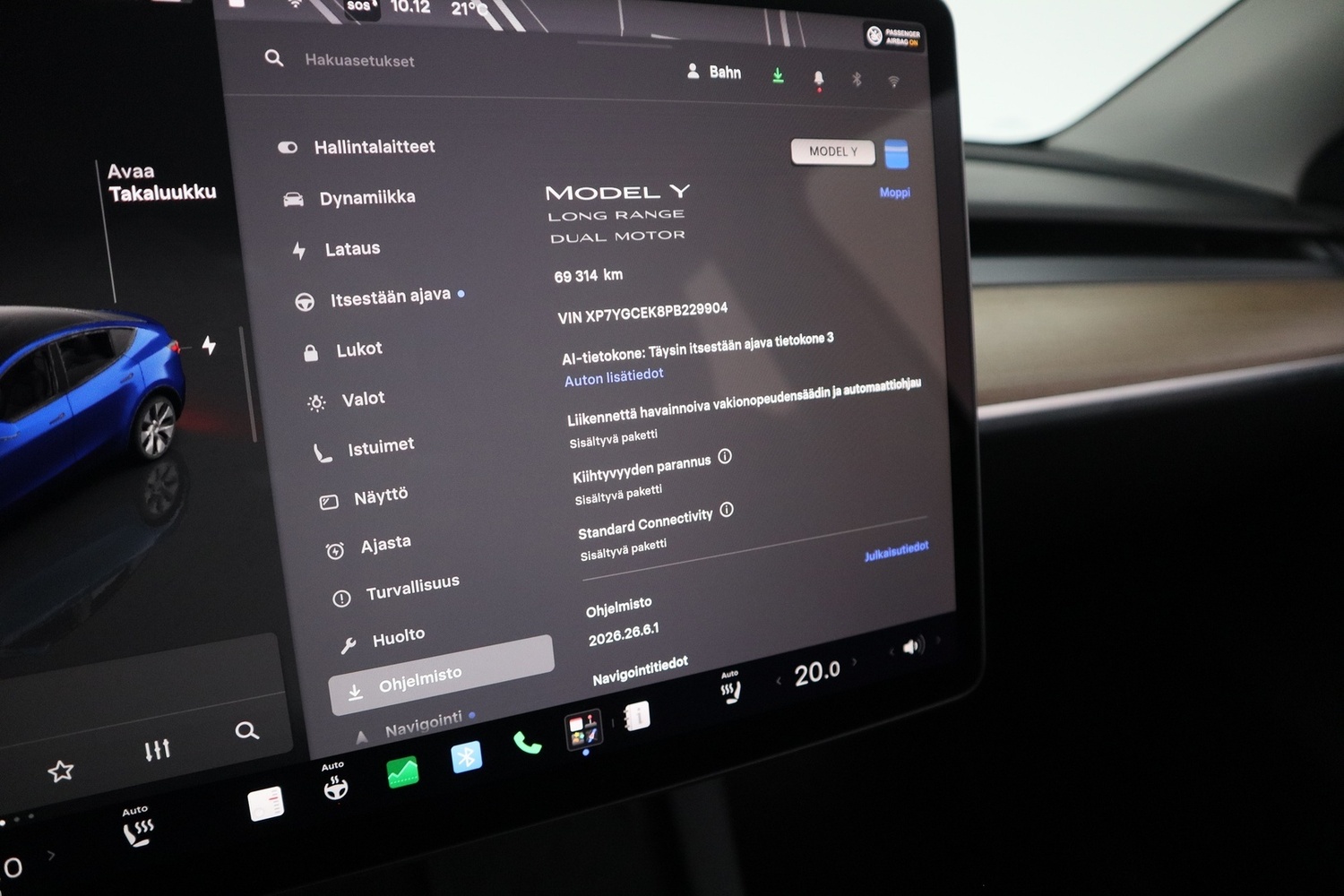 Tesla Model Y vaihtoauto