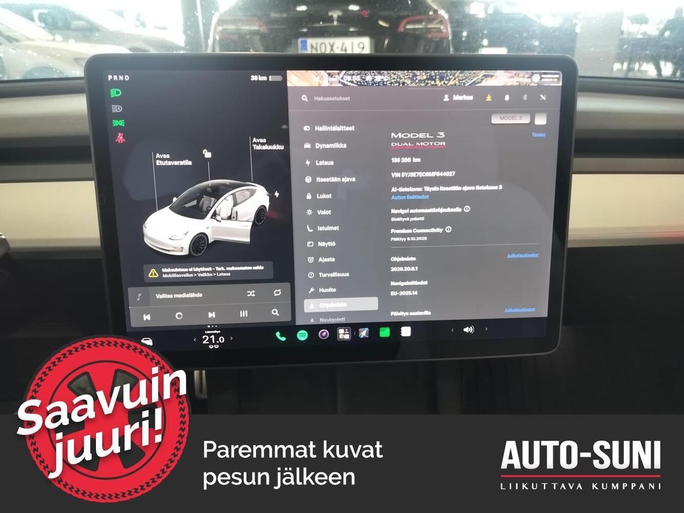 Tesla Model 3 vaihtoauto
