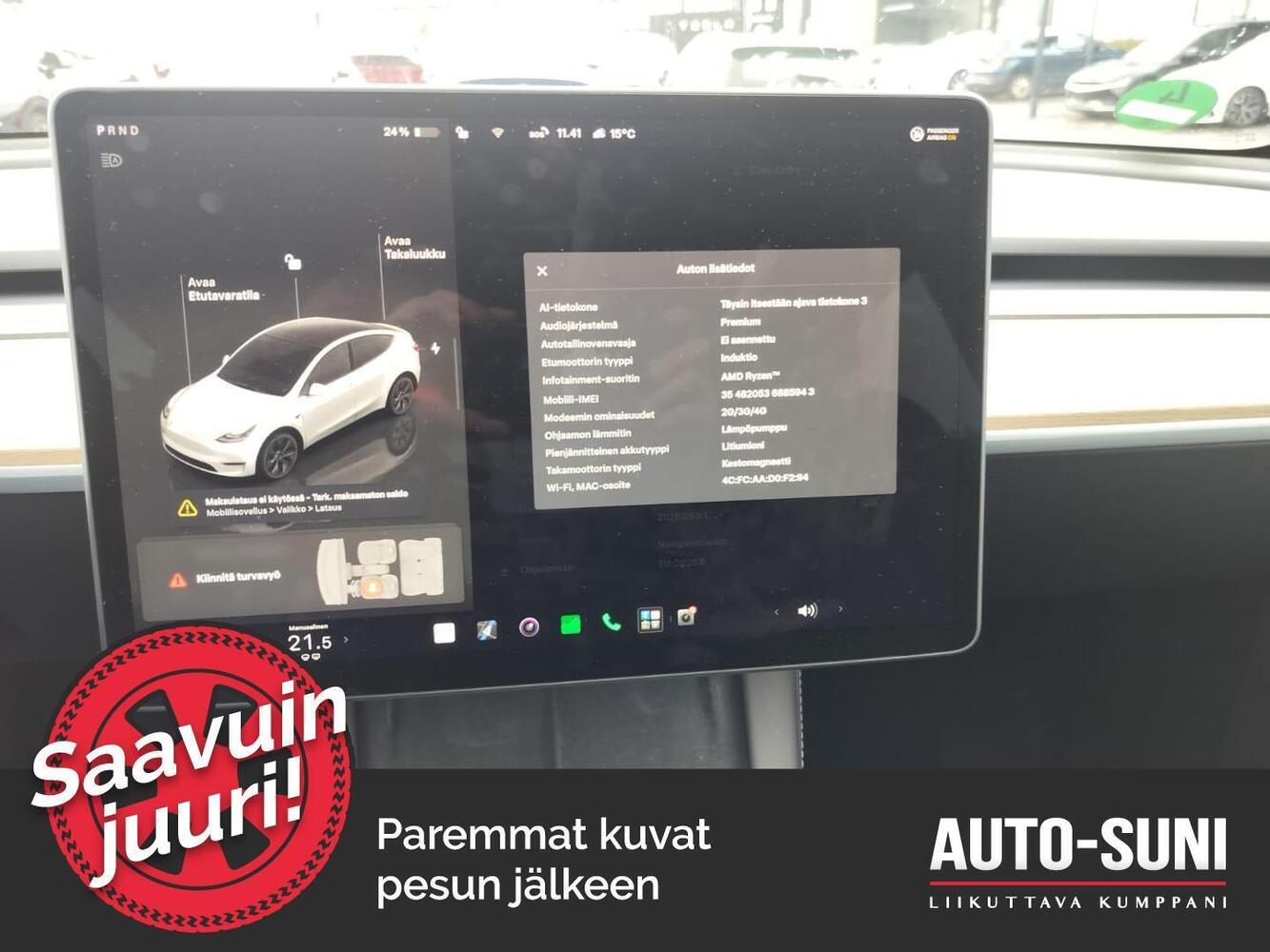 Tesla Model Y vaihtoauto