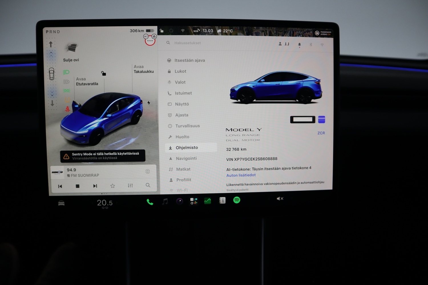 Tesla Model Y vaihtoauto