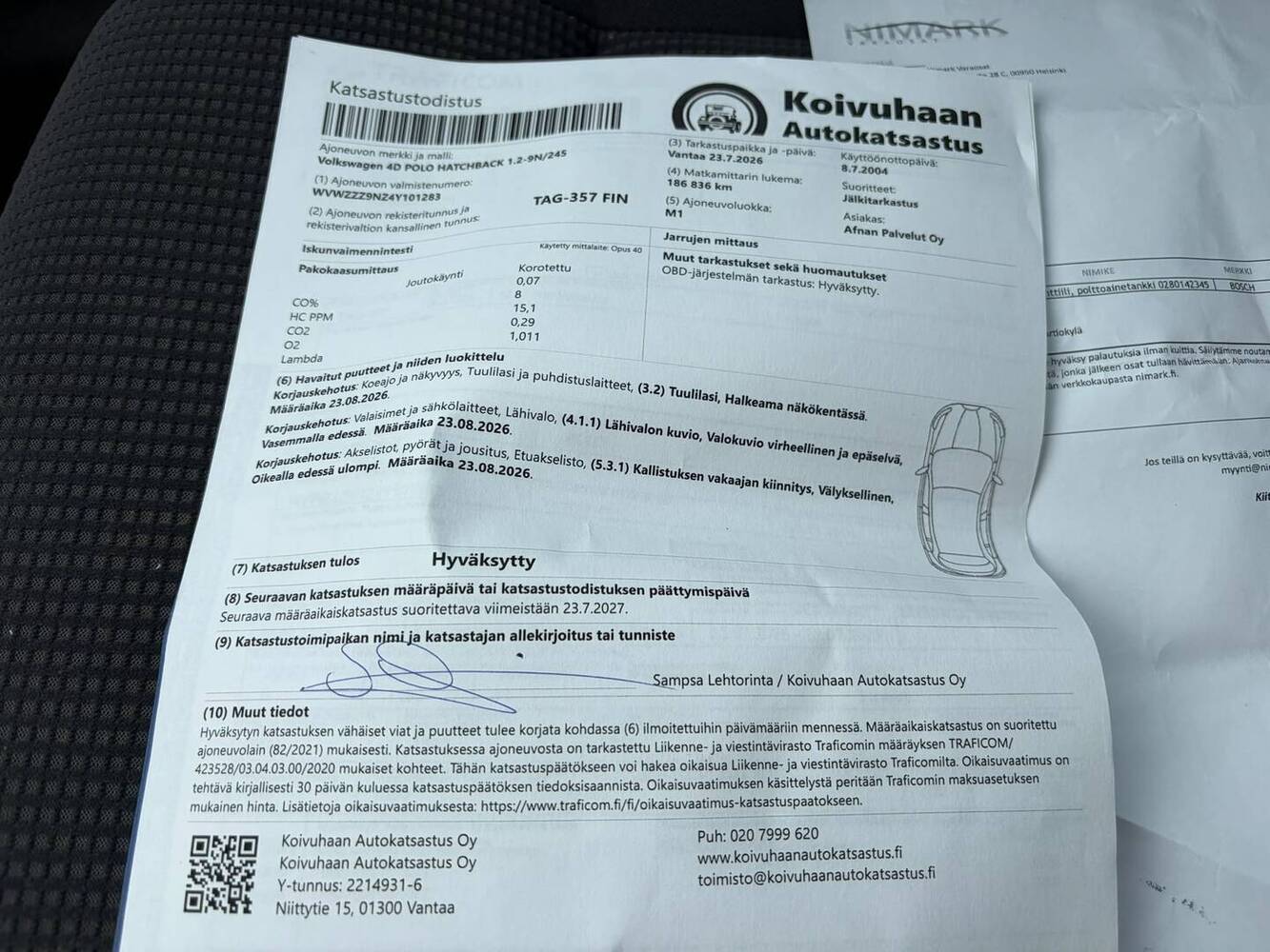 Volkswagen Polo vaihtoauto