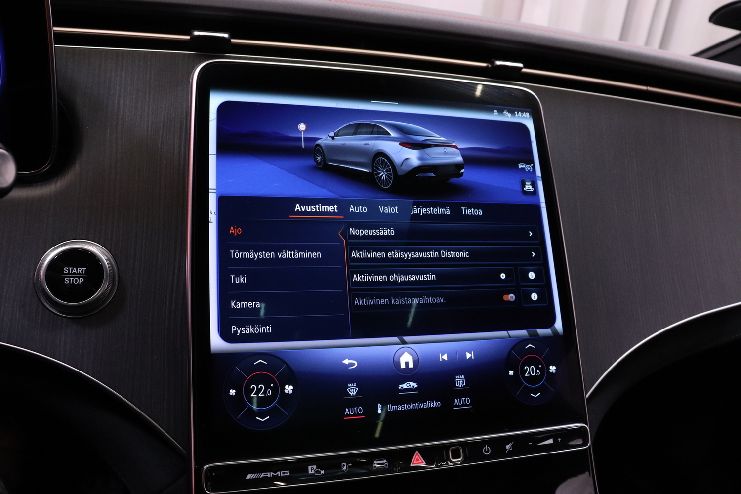 Mercedes-Benz EQE vaihtoauto
