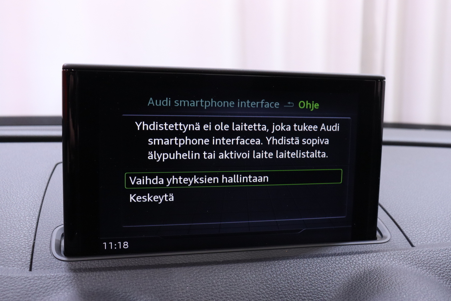 Audi A3 vaihtoauto