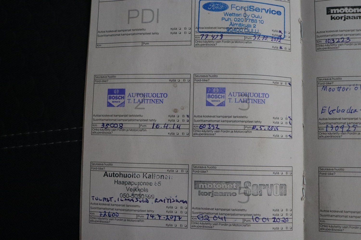 Ford Fiesta vaihtoauto