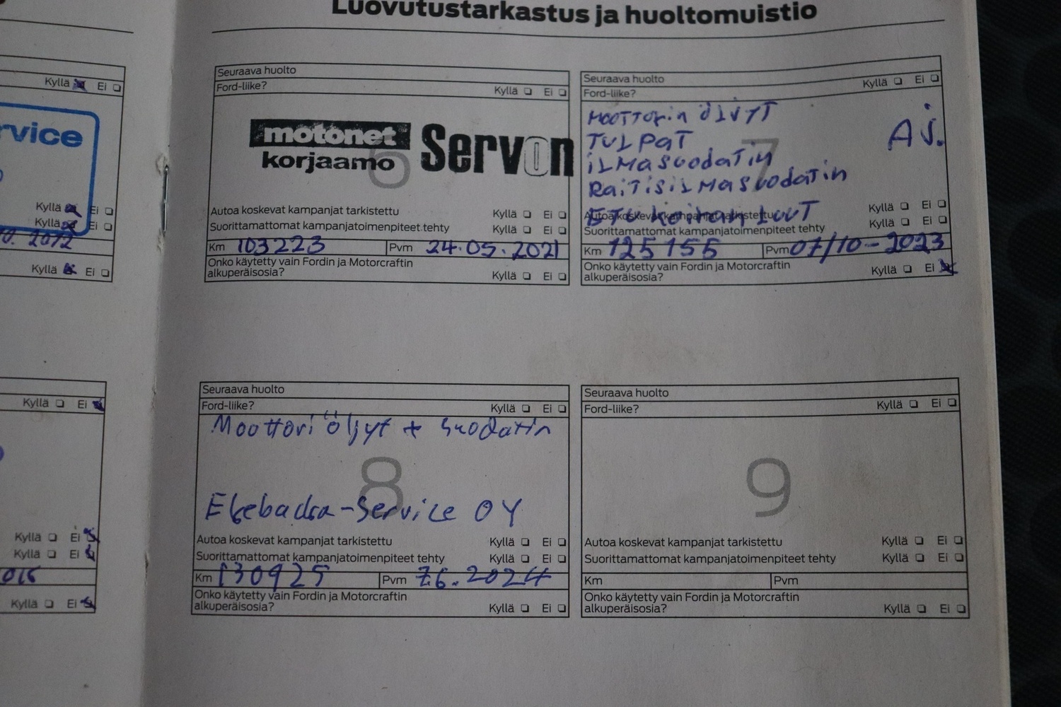 Ford Fiesta vaihtoauto