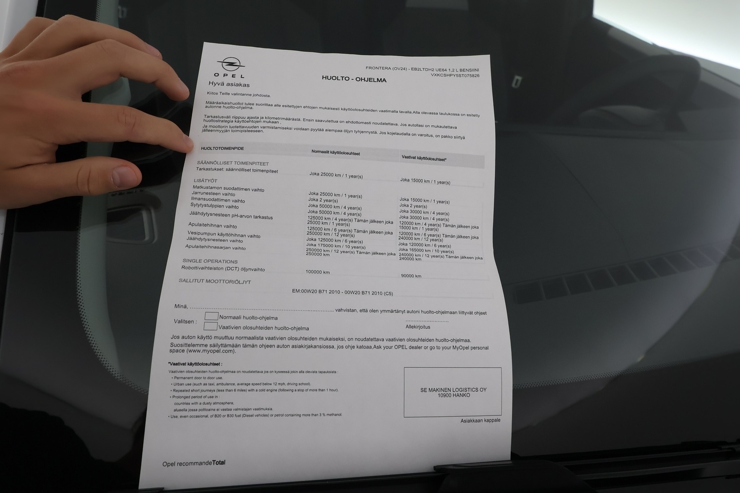 Opel Frontera vaihtoauto