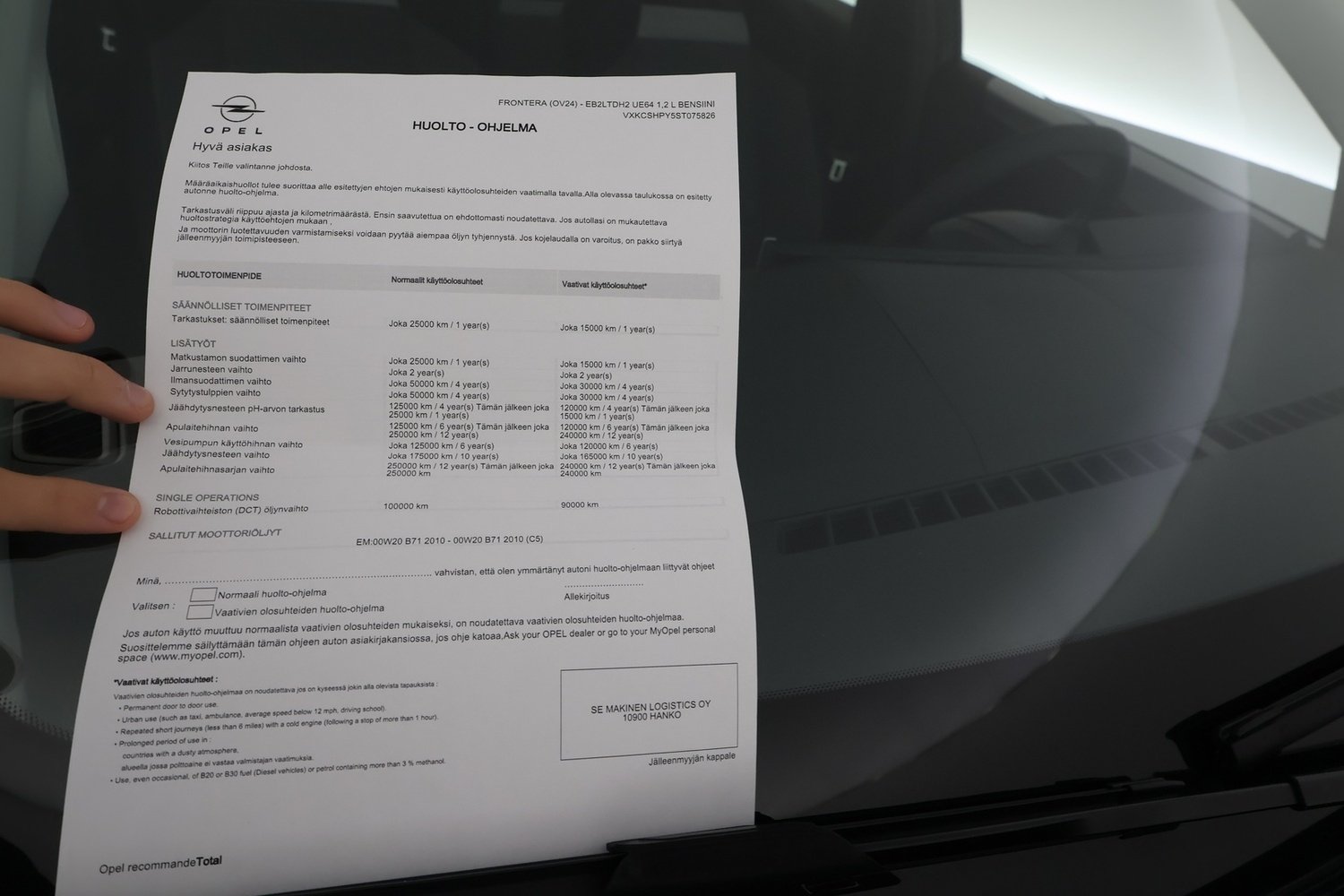 Opel Frontera vaihtoauto