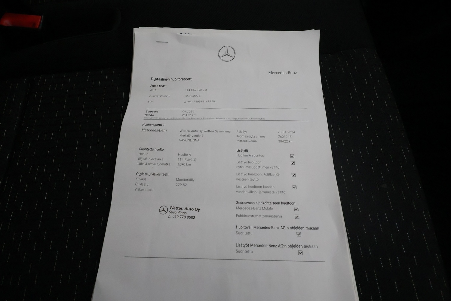 Mercedes-Benz Vito vaihtoauto