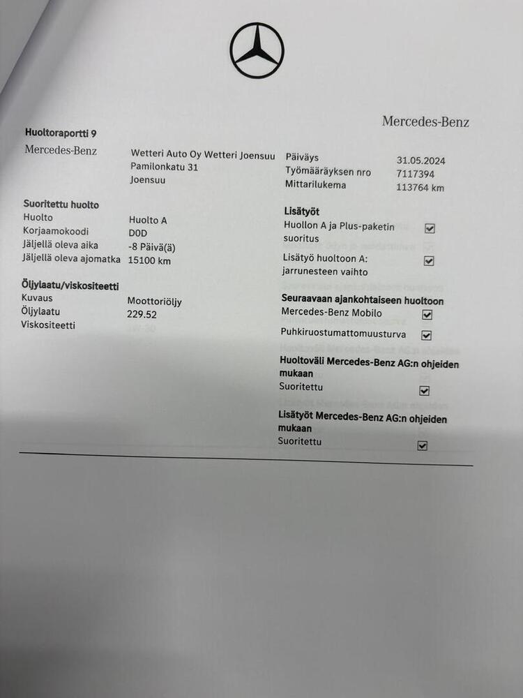 Mercedes-Benz C vaihtoauto