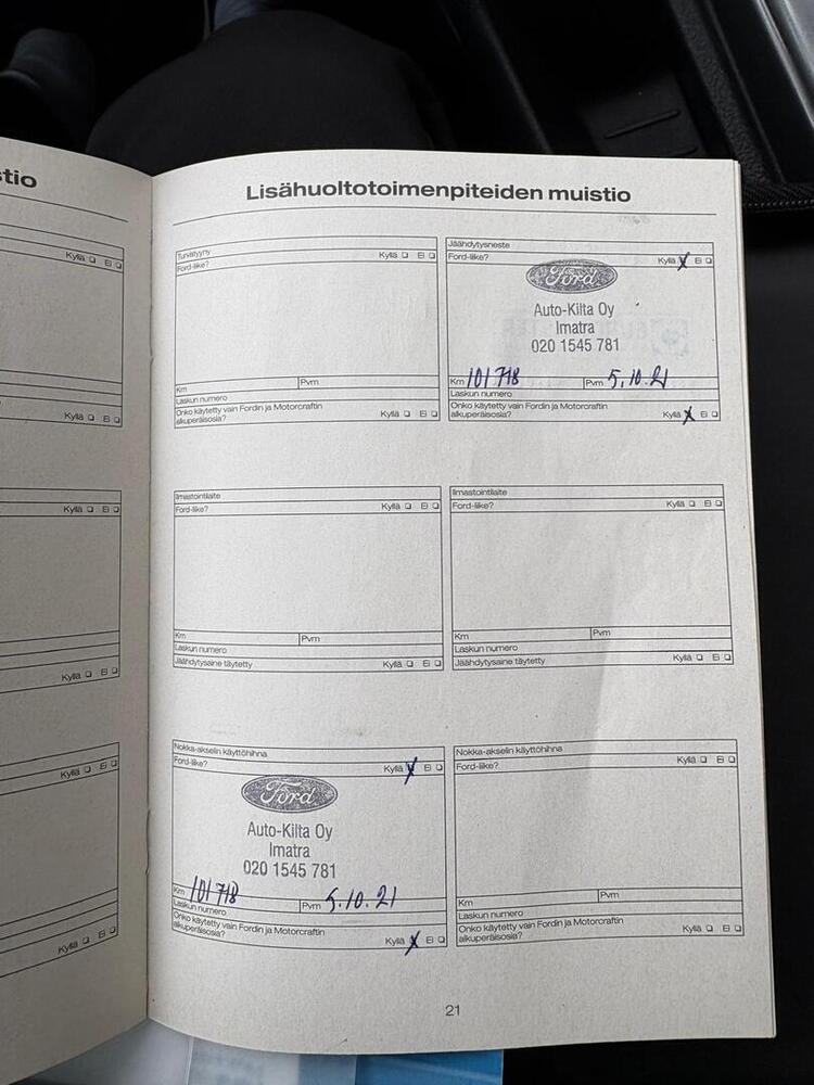 Ford Focus vaihtoauto