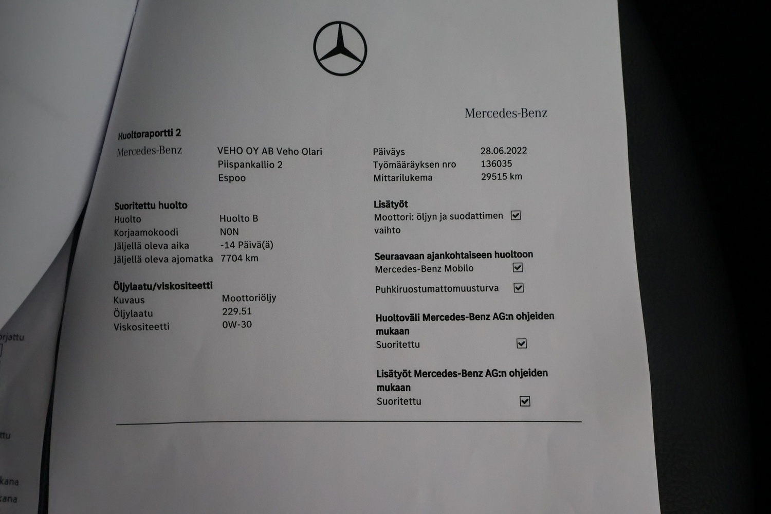 Mercedes-Benz CLA-sarja vaihtoauto