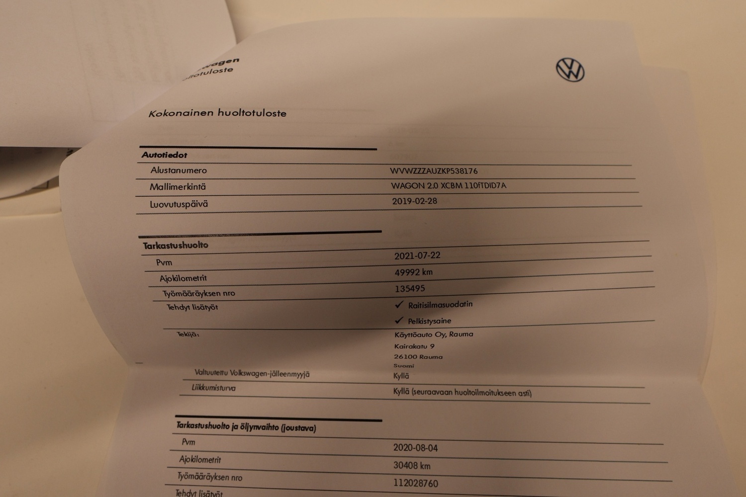 Volkswagen Golf vaihtoauto
