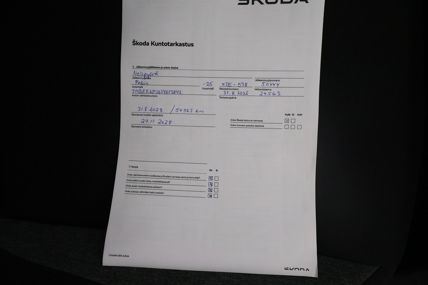 Skoda Fabia vaihtoauto