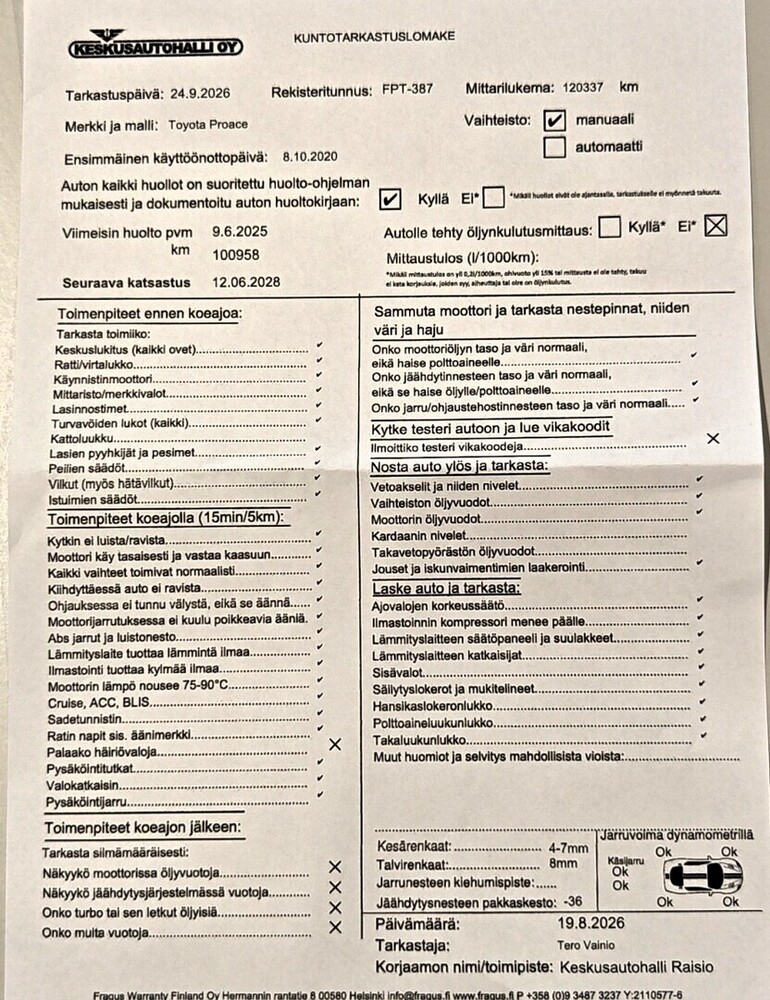 Toyota Proace Verso vaihtoauto