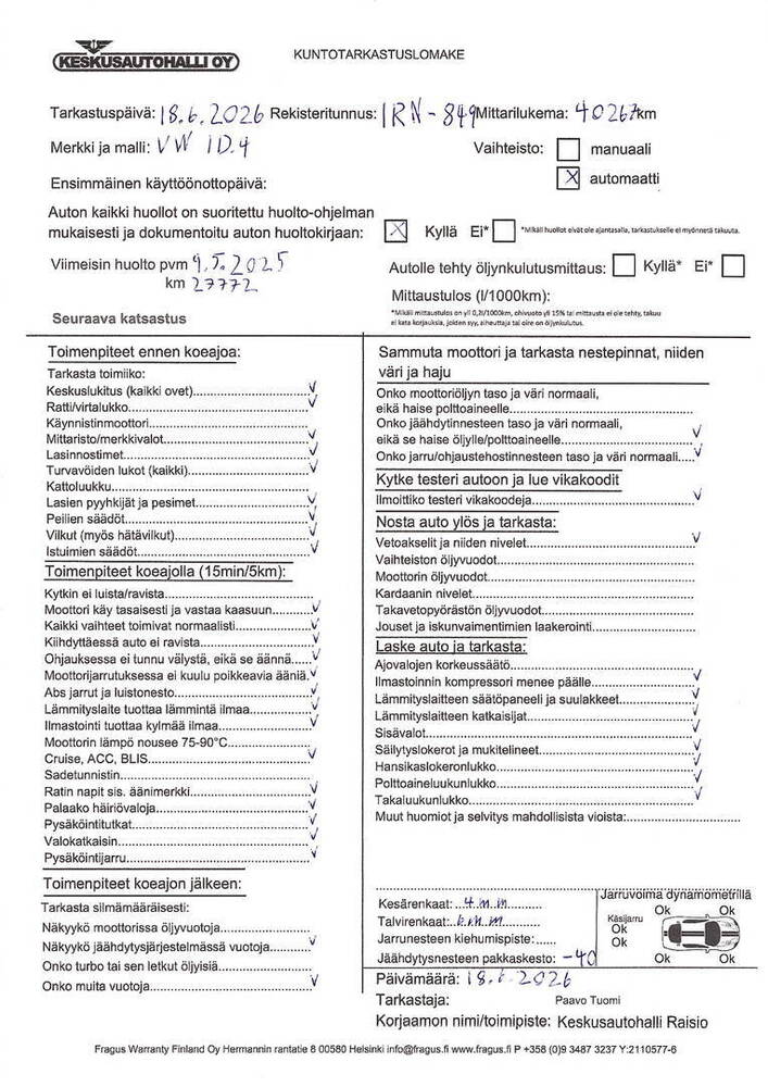 Volkswagen ID.4 vaihtoauto
