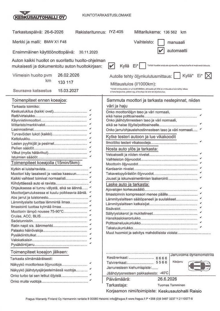 BMW X1 vaihtoauto