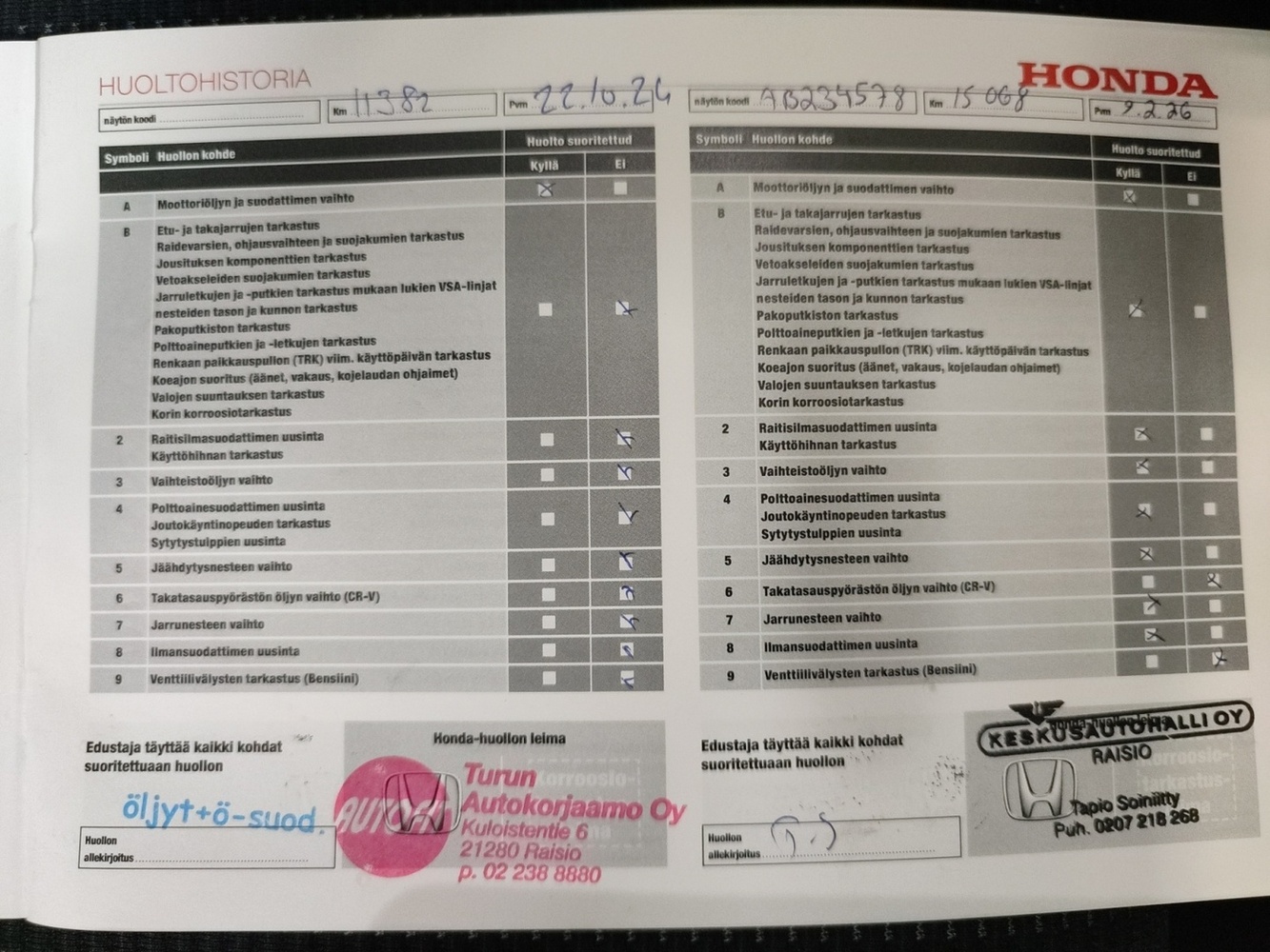 Honda HR-V vaihtoauto