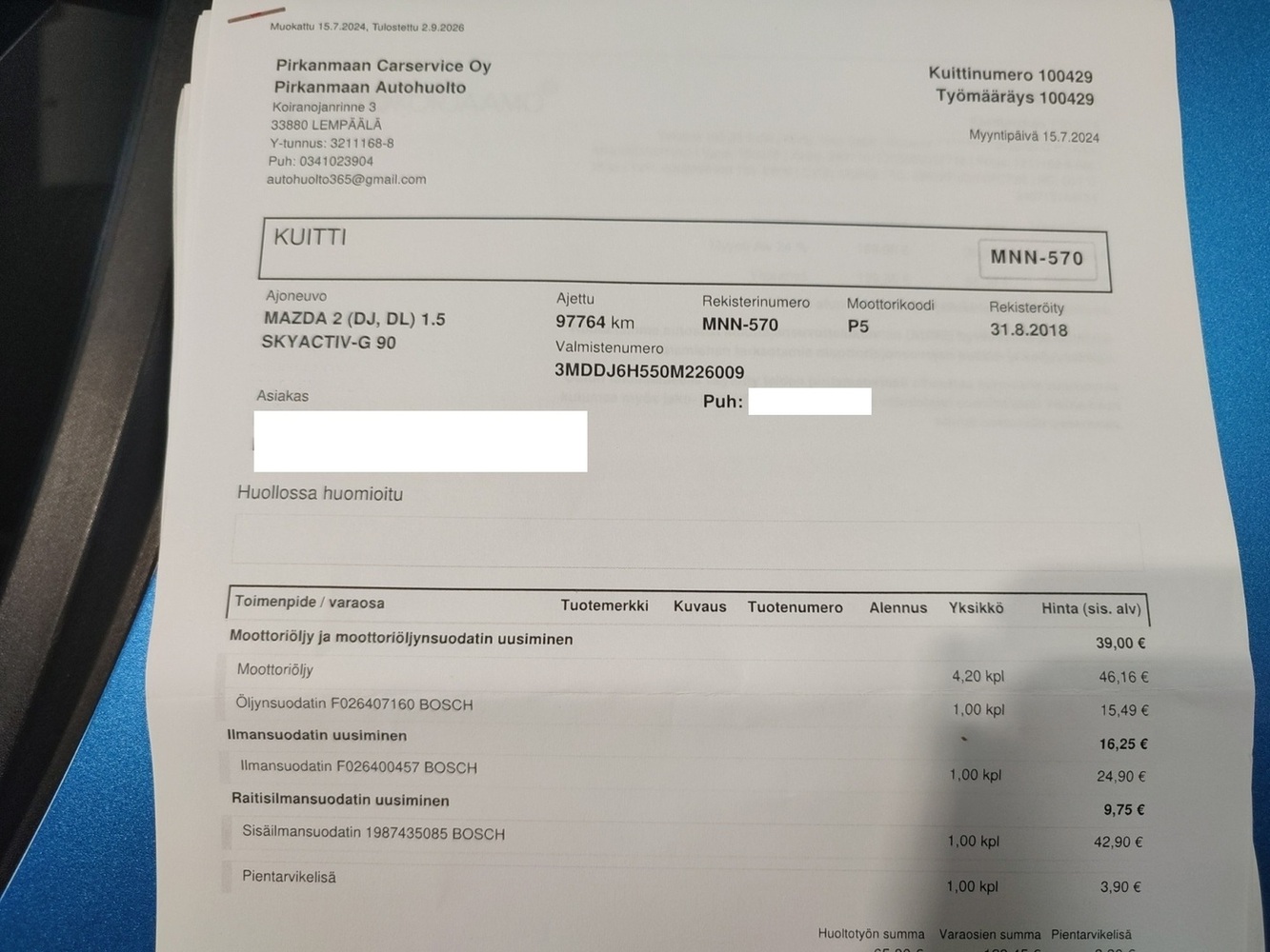Mazda 2 vaihtoauto