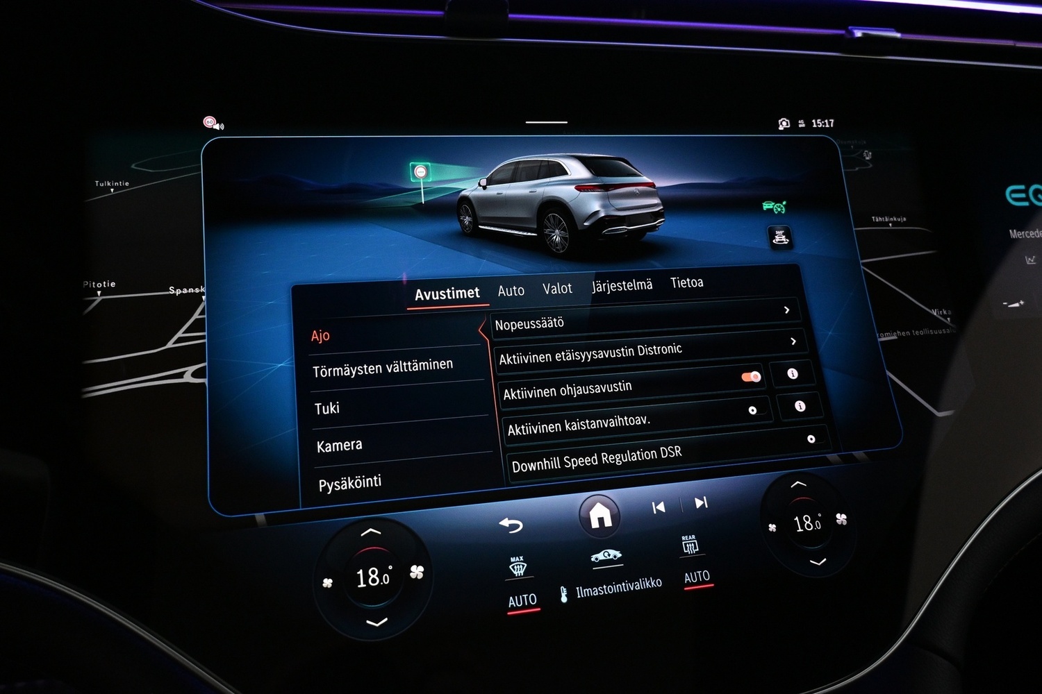 Mercedes-Benz EQS vaihtoauto