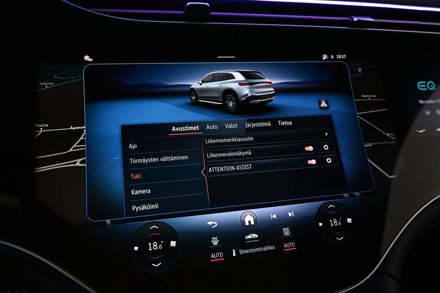 Mercedes-Benz EQS vaihtoauto