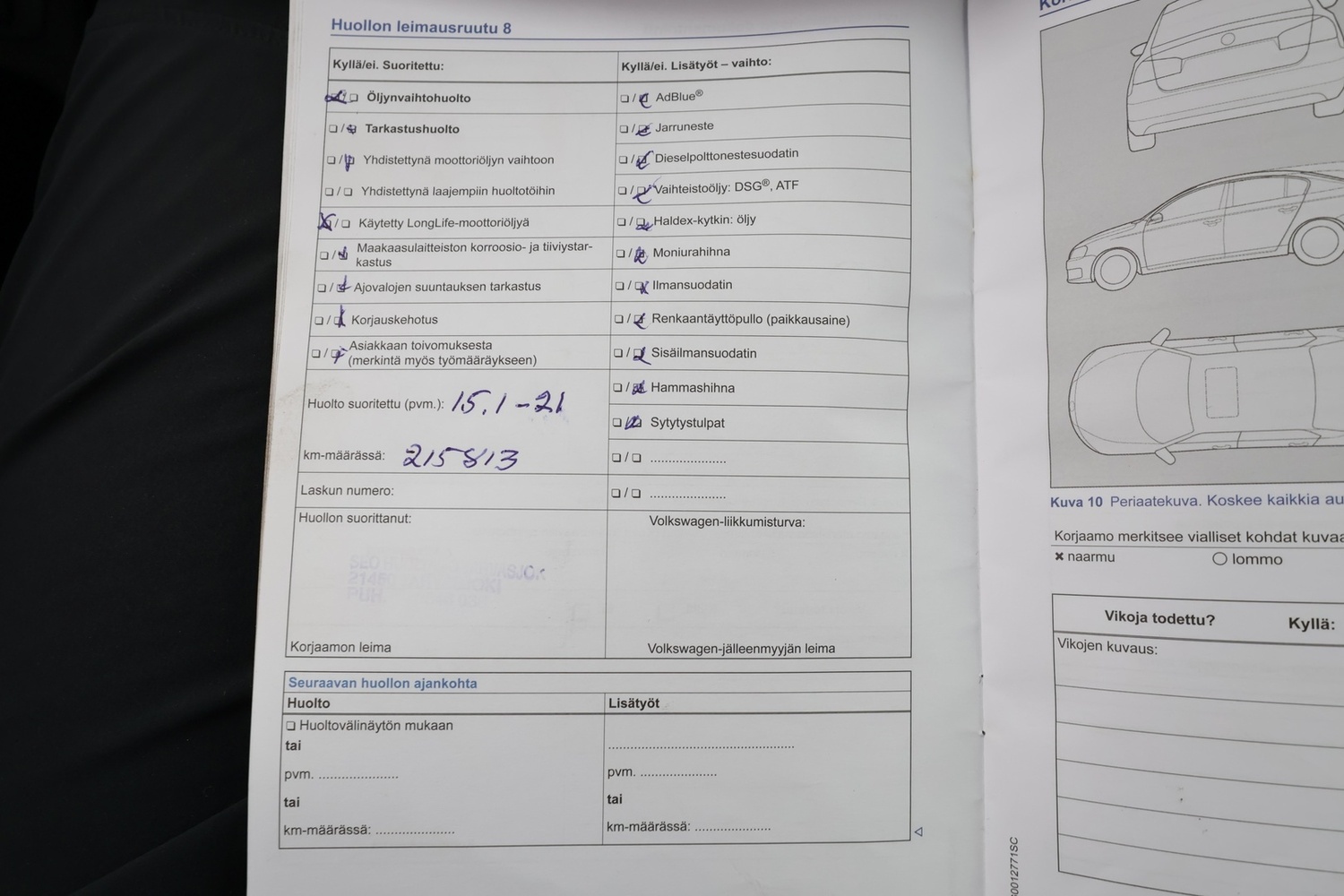 Volkswagen Passat vaihtoauto