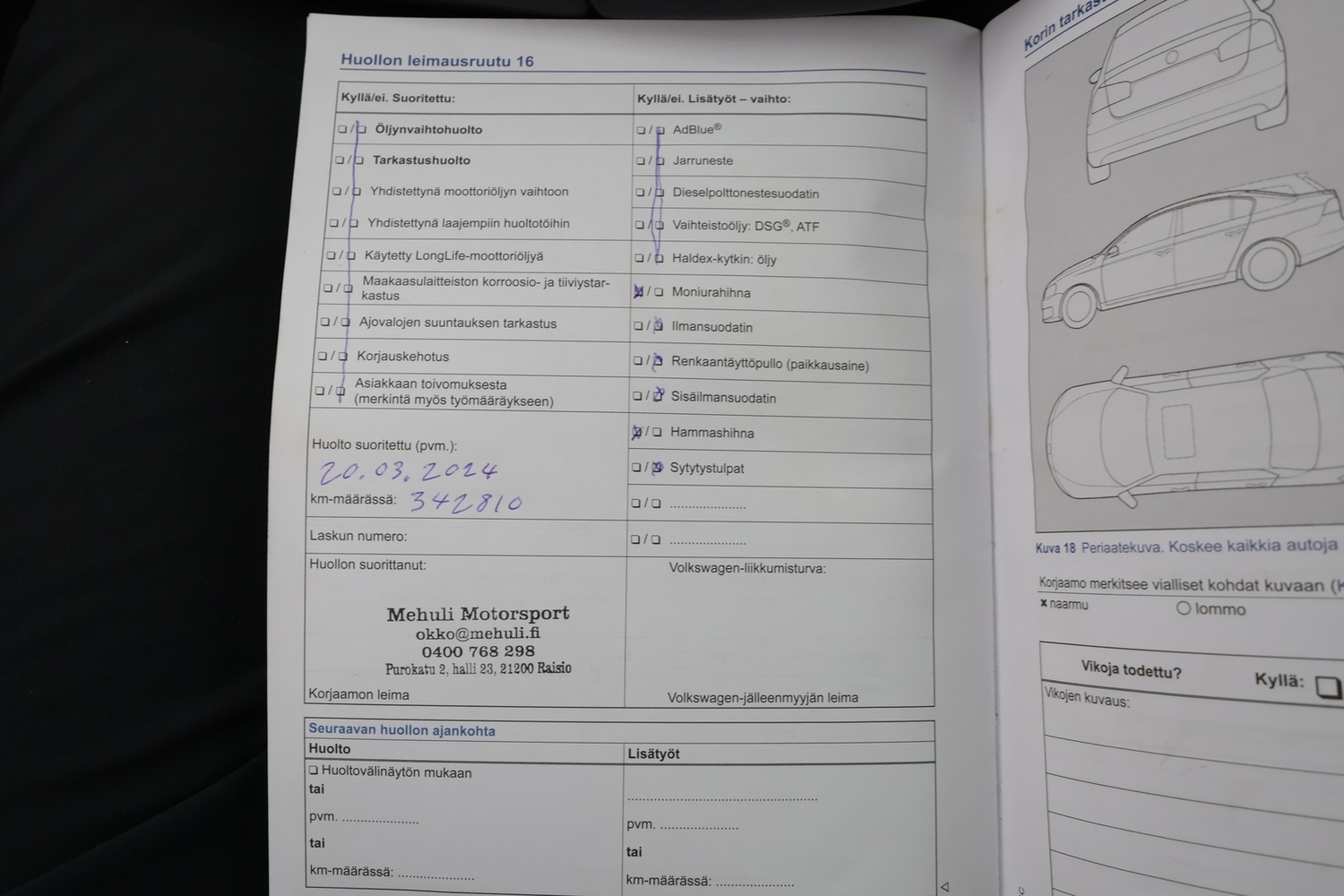 Volkswagen Passat vaihtoauto