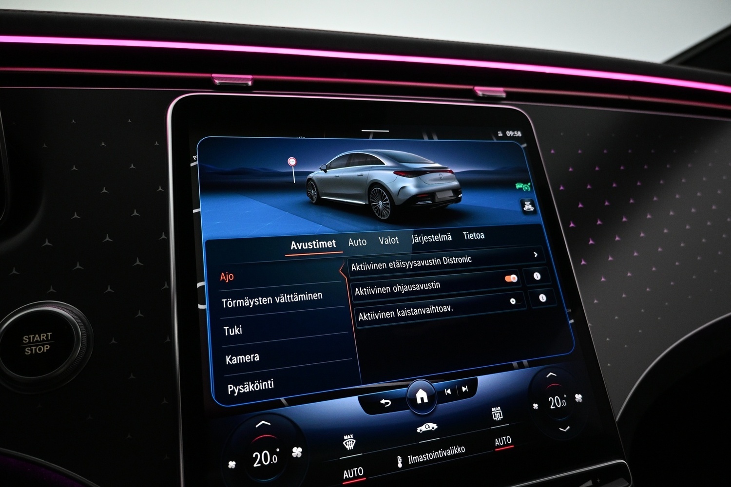 Mercedes-Benz EQE vaihtoauto