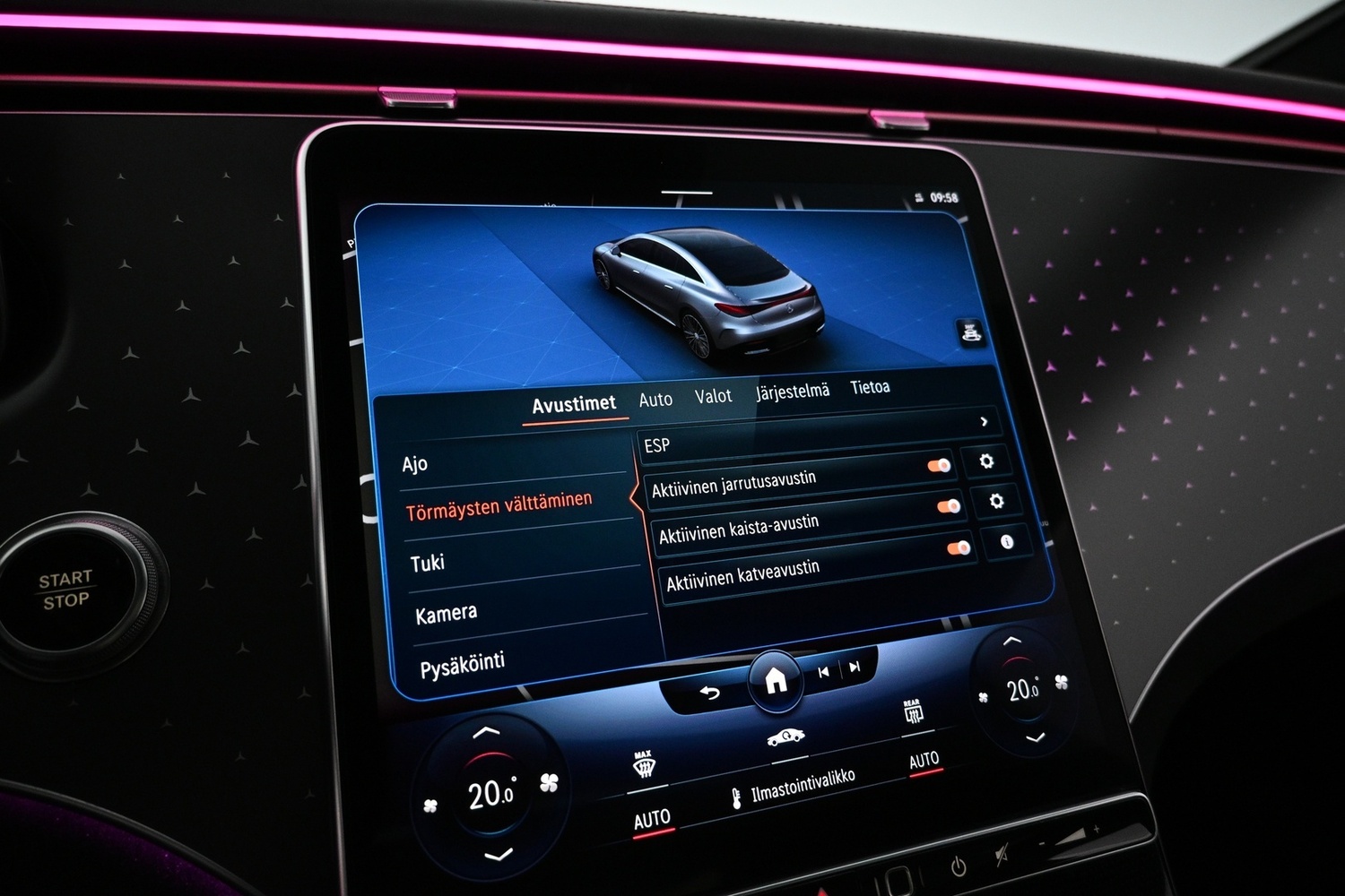 Mercedes-Benz EQE vaihtoauto
