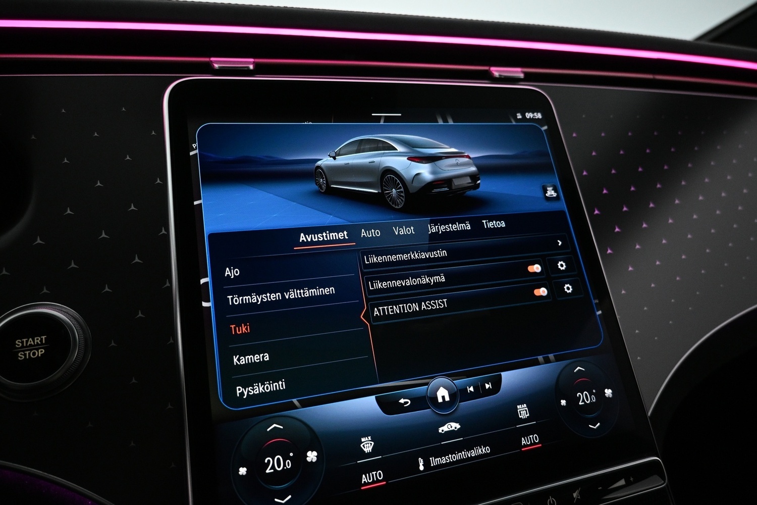 Mercedes-Benz EQE vaihtoauto