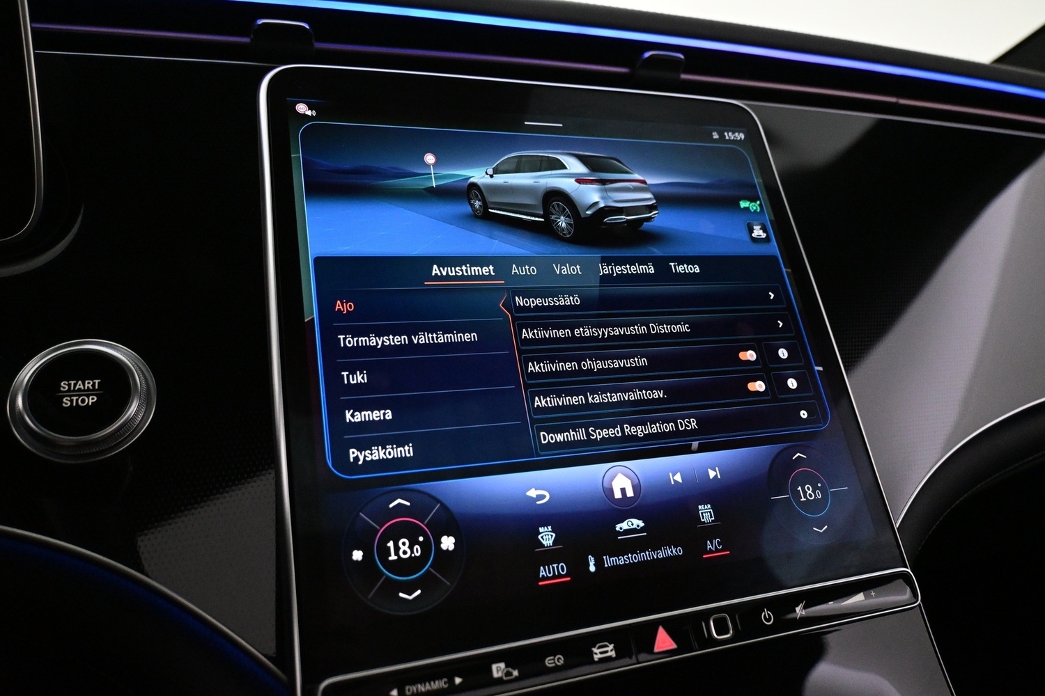 Mercedes-Benz EQS vaihtoauto