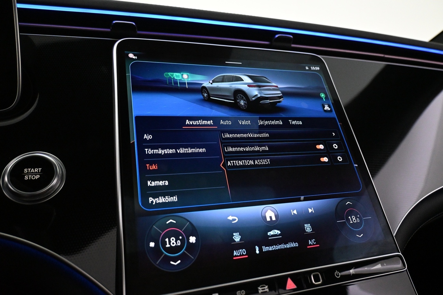 Mercedes-Benz EQS vaihtoauto