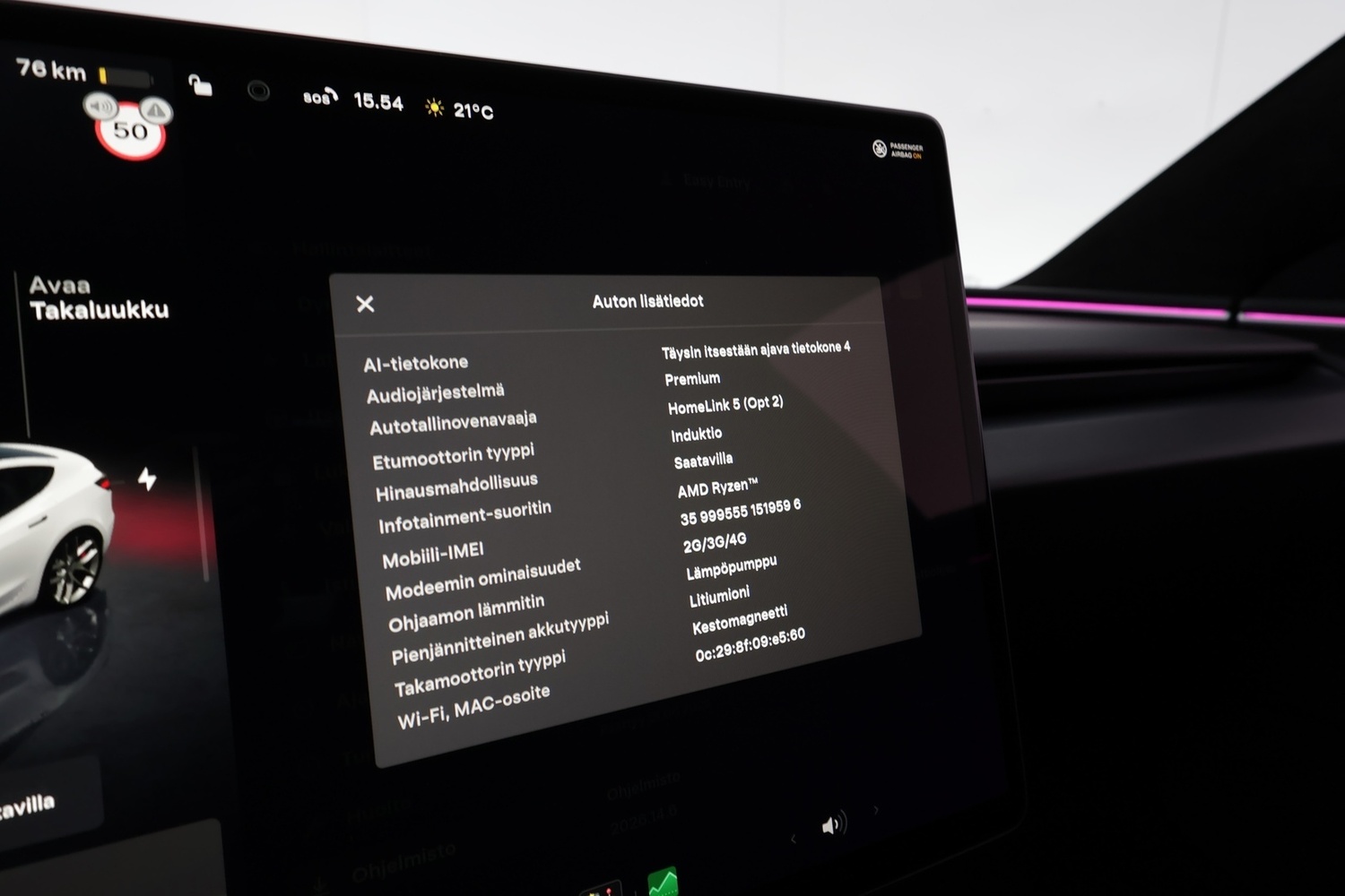 Tesla Model 3 vaihtoauto