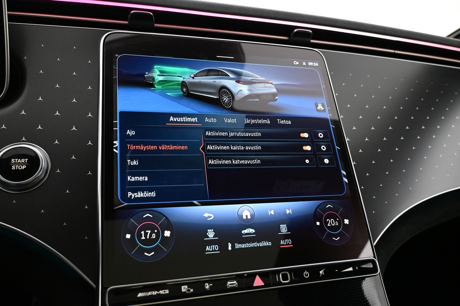 Mercedes-Benz EQE vaihtoauto