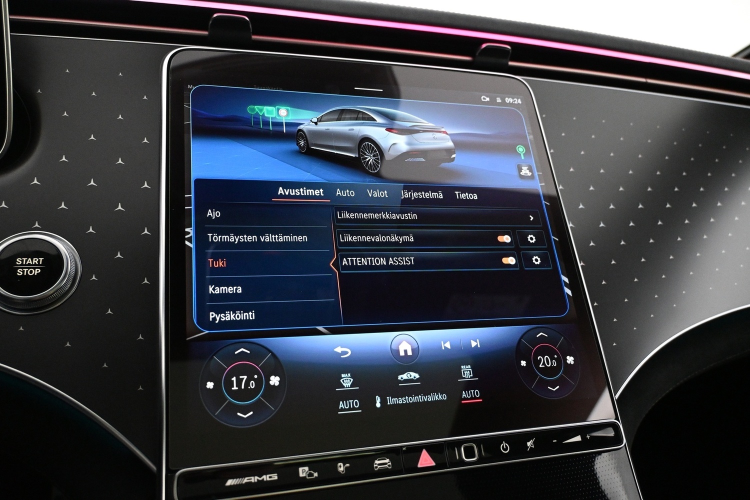 Mercedes-Benz EQE vaihtoauto