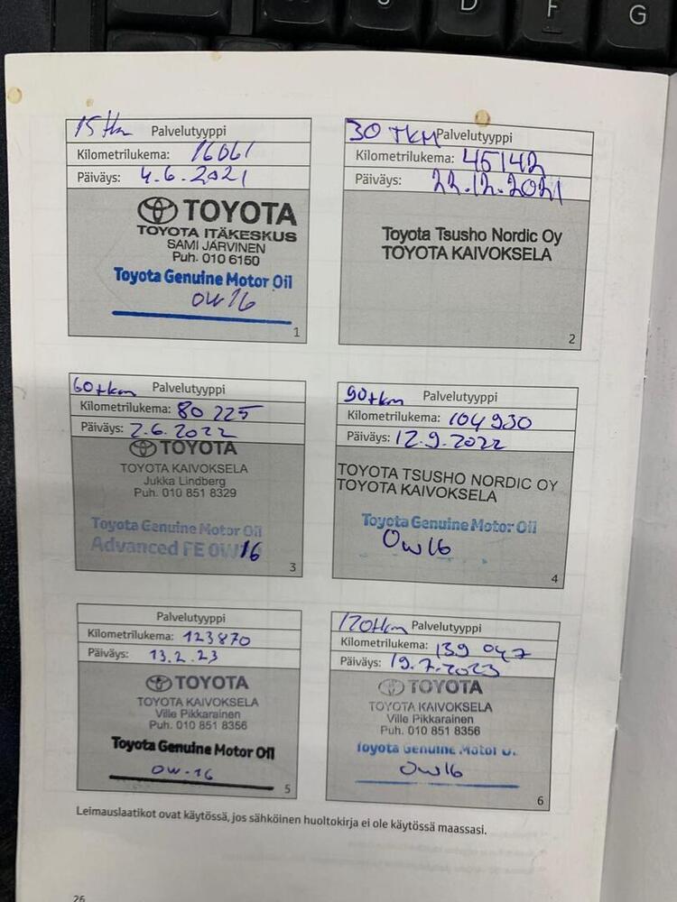 Toyota Corolla vaihtoauto