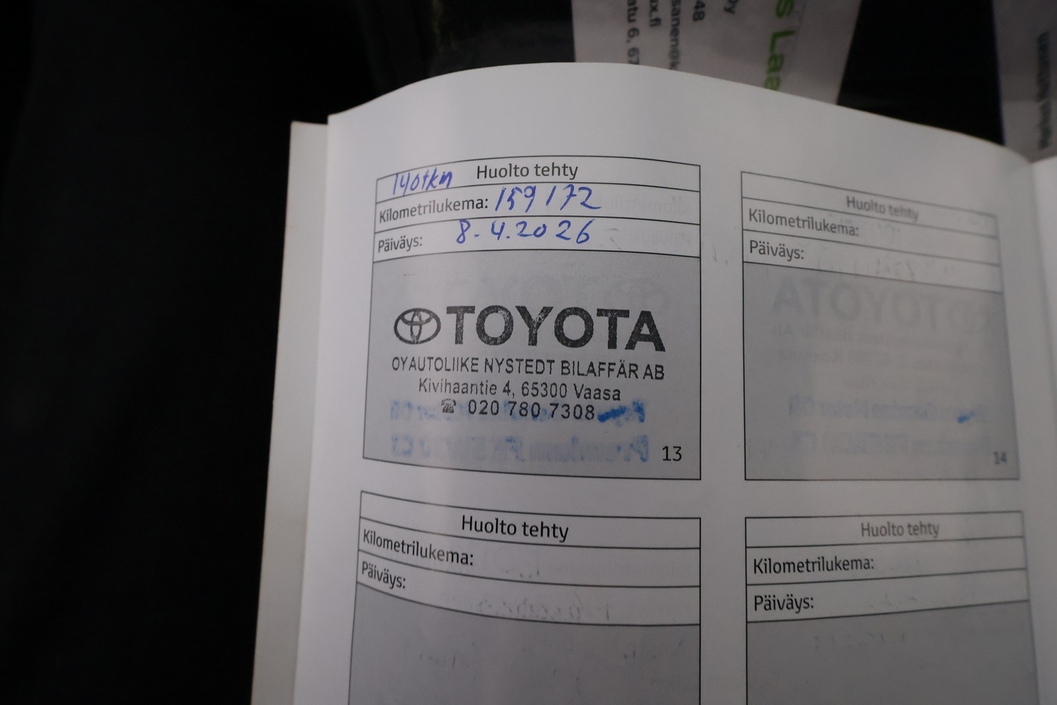 Toyota Avensis vaihtoauto
