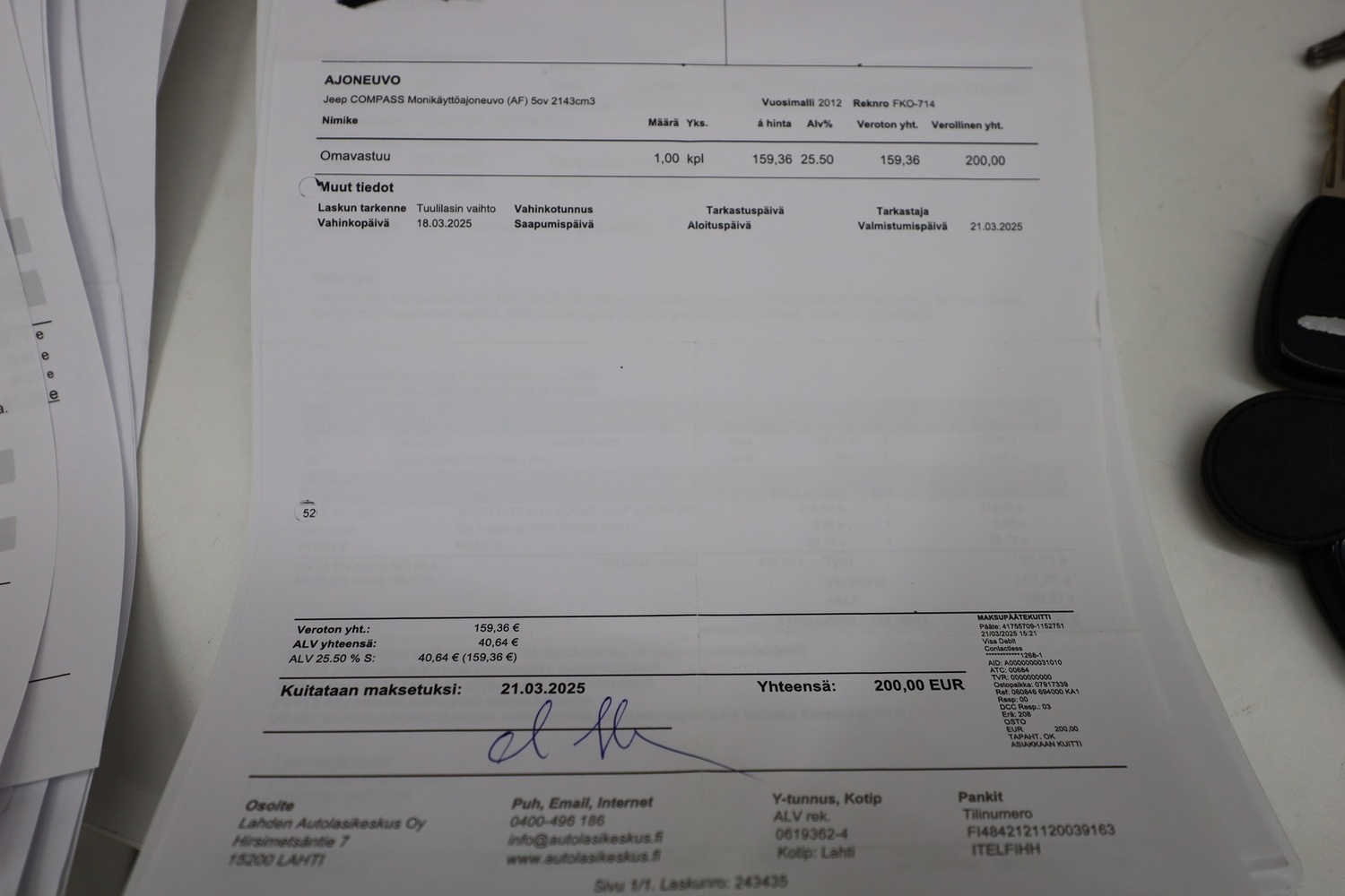 Jeep Compass vaihtoauto