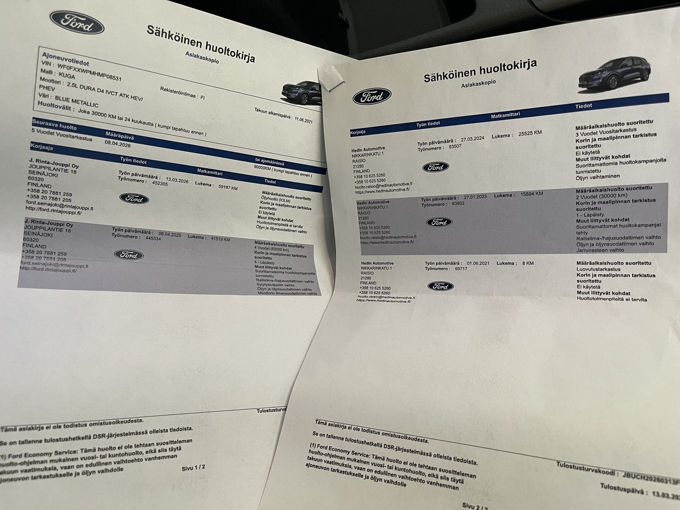 Ford Kuga vaihtoauto