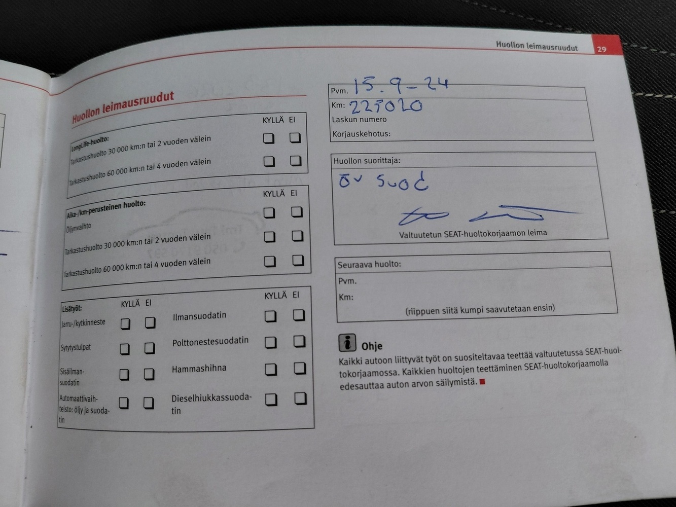 SEAT Ibiza vaihtoauto